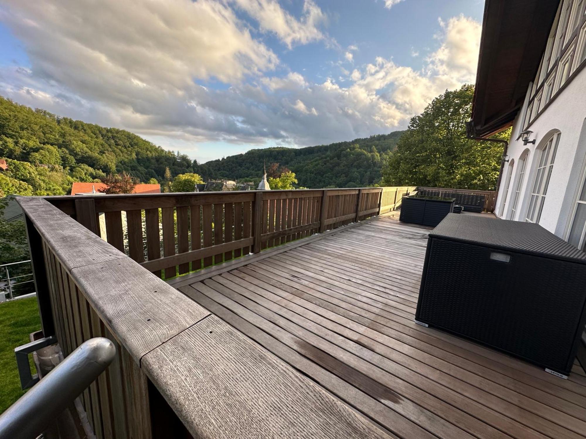 Ferienwohnung Blick Thyratal Stolberg i. Harz 外观 照片